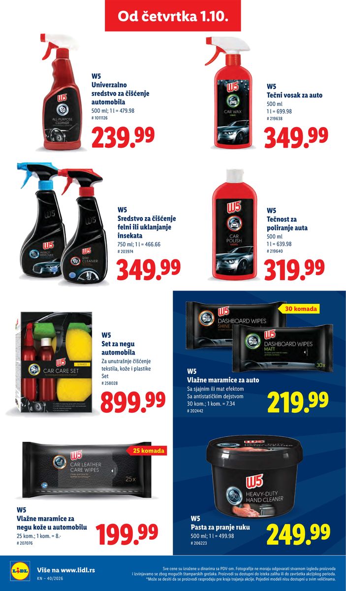 Lidl catalog page 42 — 2026-10-01 to 2026-10-07