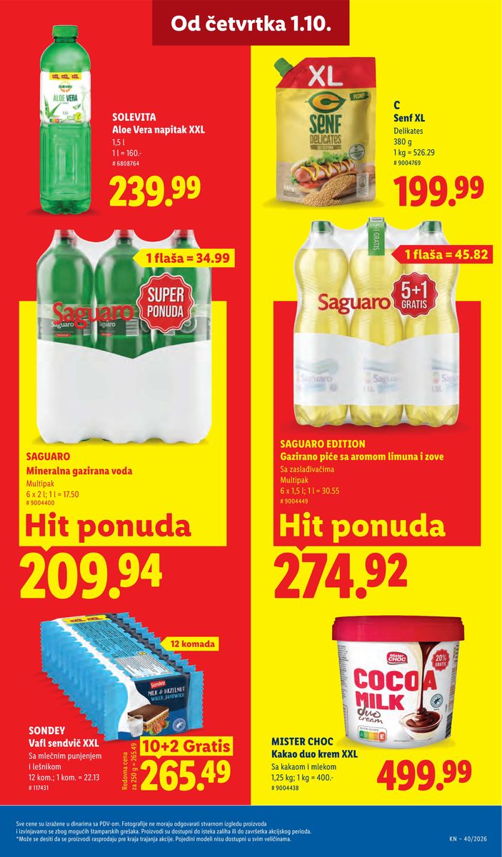 Lidl catalog page 63 — 2026-10-01 to 2026-10-07