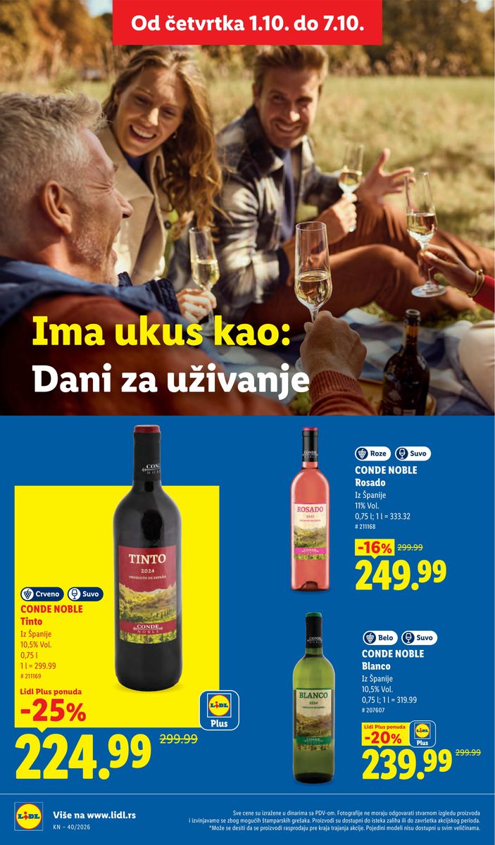Lidl catalog page 66 — 2026-10-01 to 2026-10-07