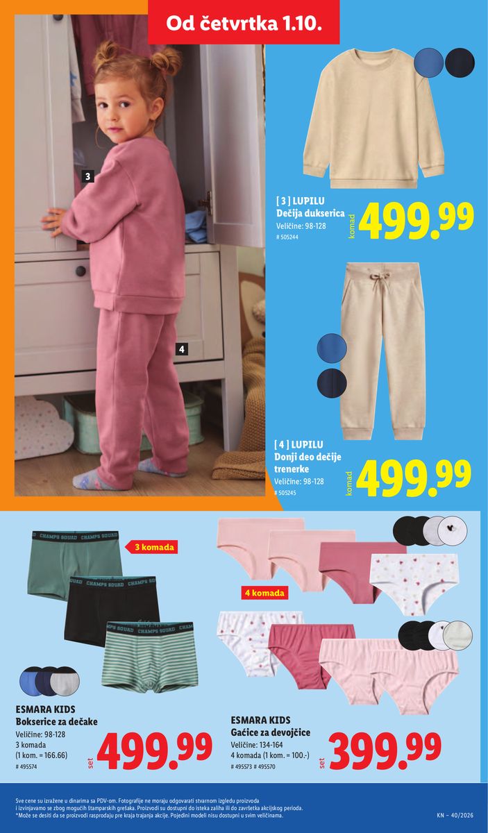 Lidl catalog page 85 — 2026-10-01 to 2026-10-07