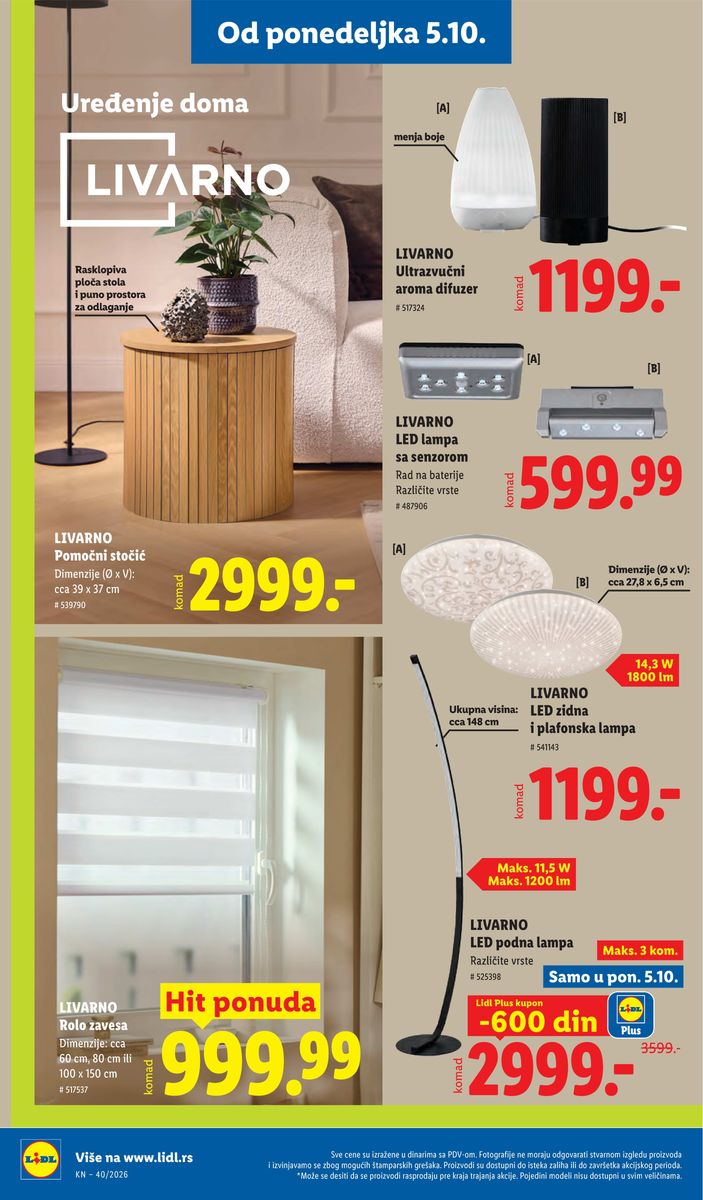 Lidl catalog page 88 — 2026-10-01 to 2026-10-07