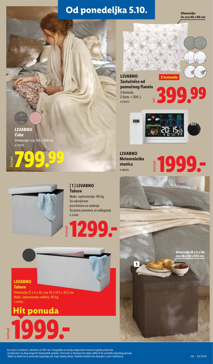 Lidl catalog page 89 — 2026-10-01 to 2026-10-07