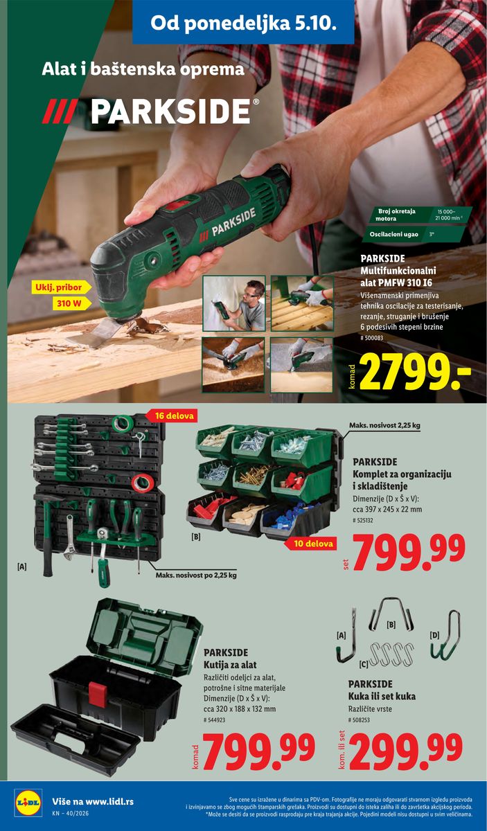 Lidl catalog page 92 — 2026-10-01 to 2026-10-07