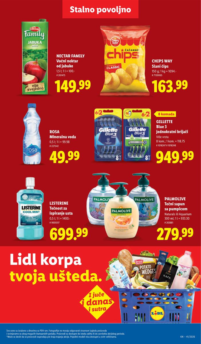 Lidl catalog page 45 — 2026-10-08 to 2026-10-14