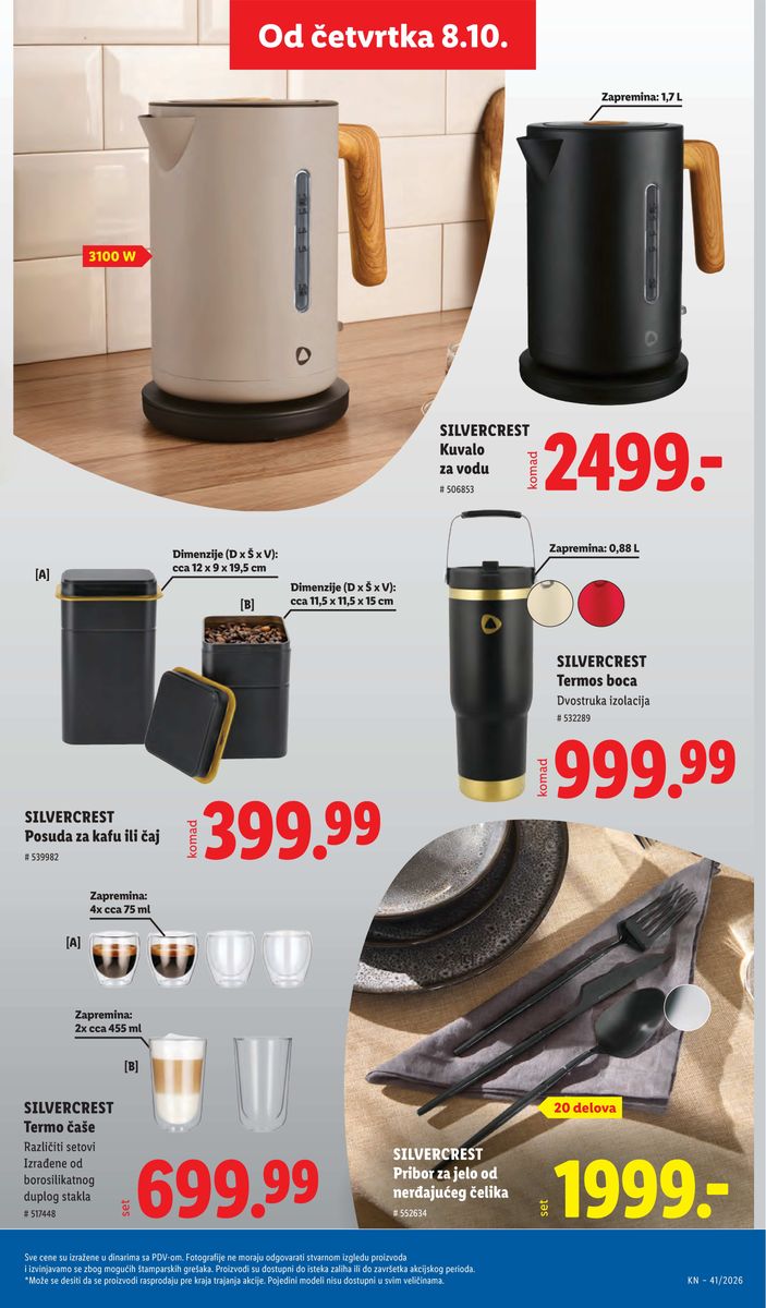 Lidl catalog page 85 — 2026-10-08 to 2026-10-14