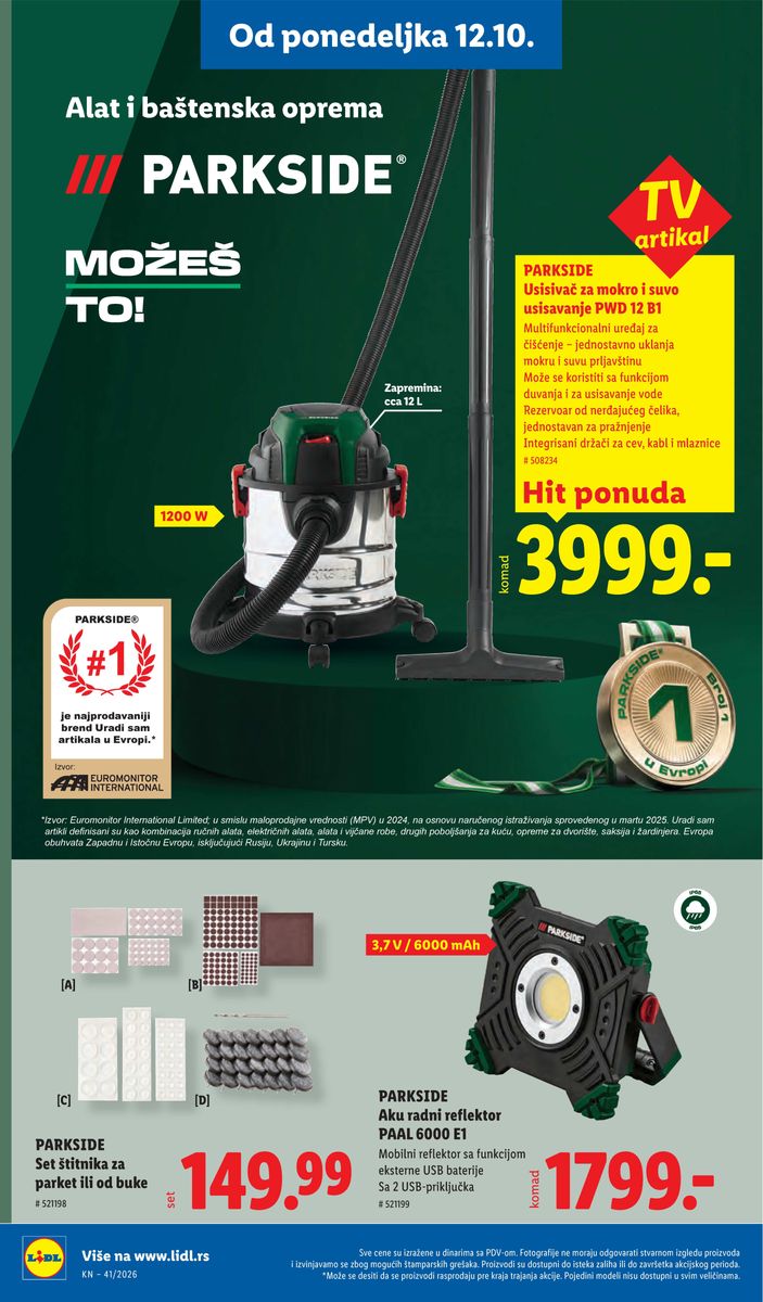 Lidl catalog page 88 — 2026-10-08 to 2026-10-14