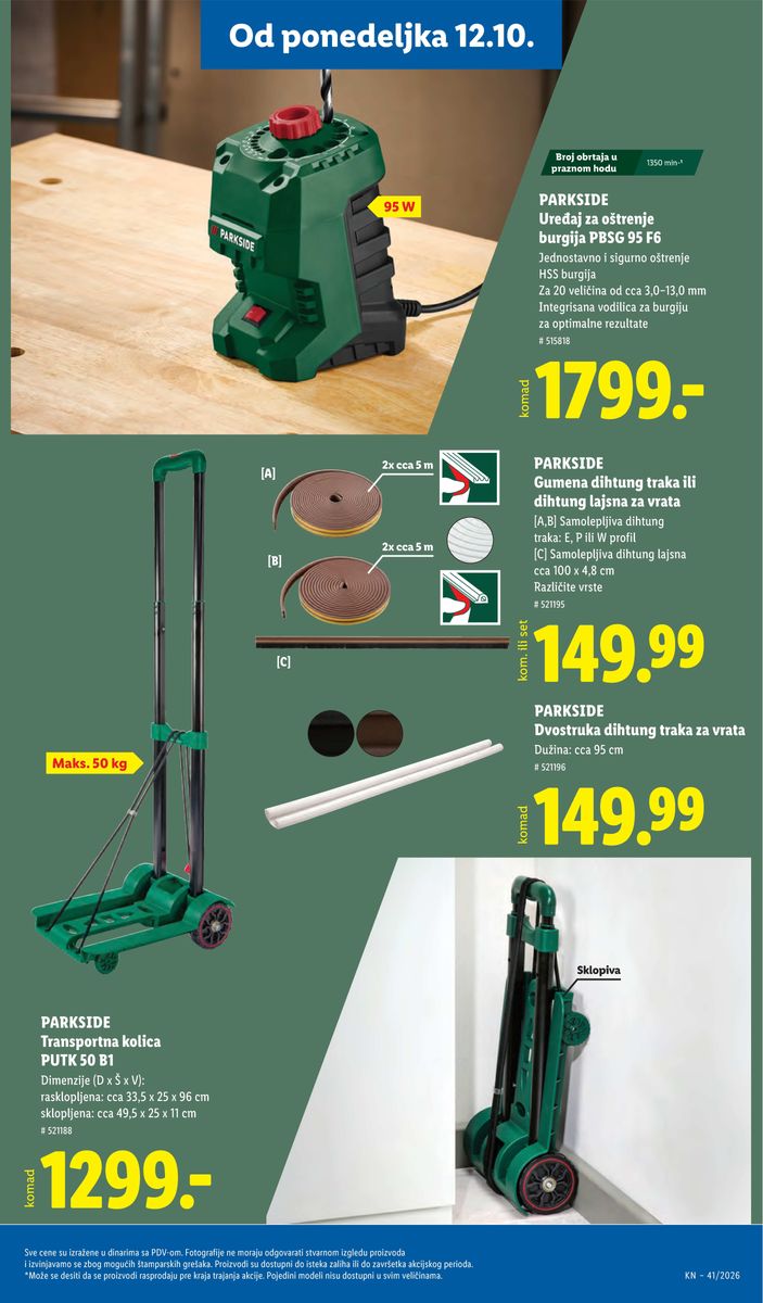 Lidl catalog page 89 — 2026-10-08 to 2026-10-14