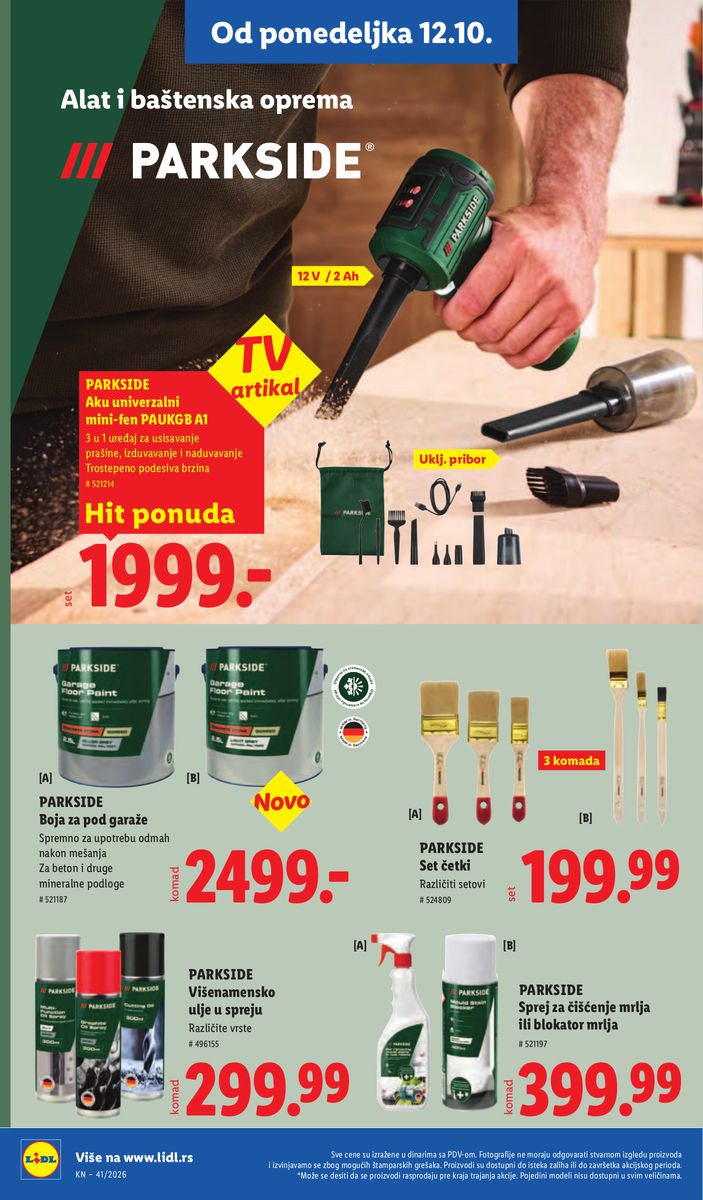Lidl catalog page 92 — 2026-10-08 to 2026-10-14