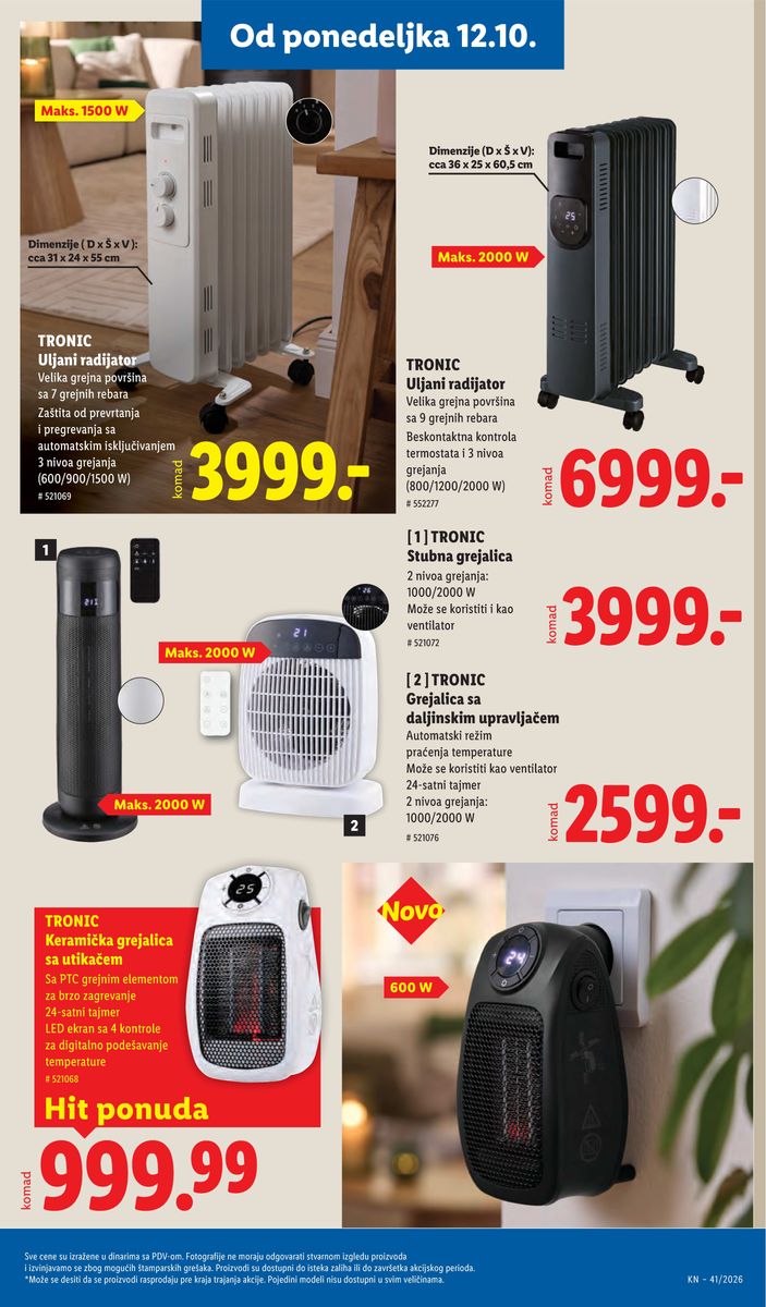 Lidl catalog page 99 — 2026-10-08 to 2026-10-14