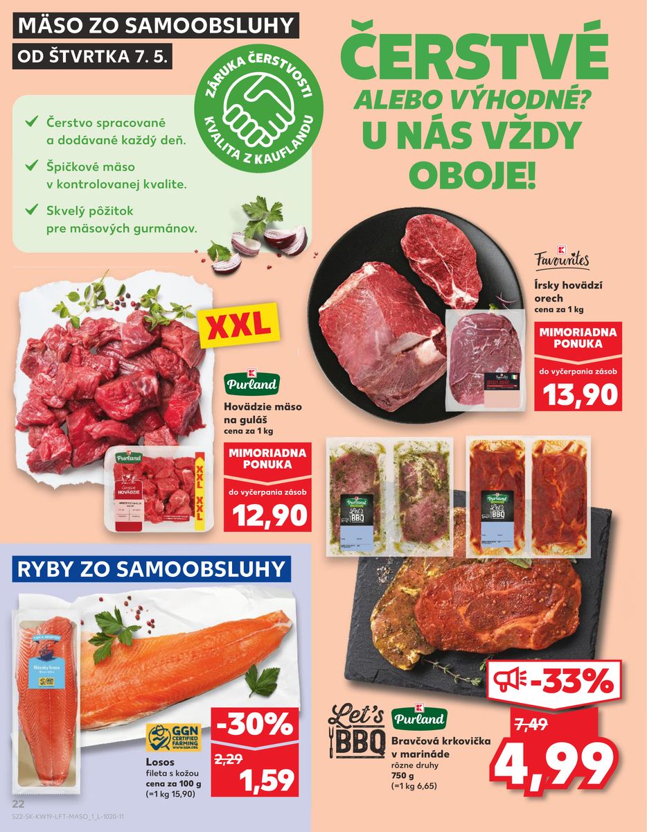 Kaufland catalog page 22 — 2026-05-07 to 2026-05-13