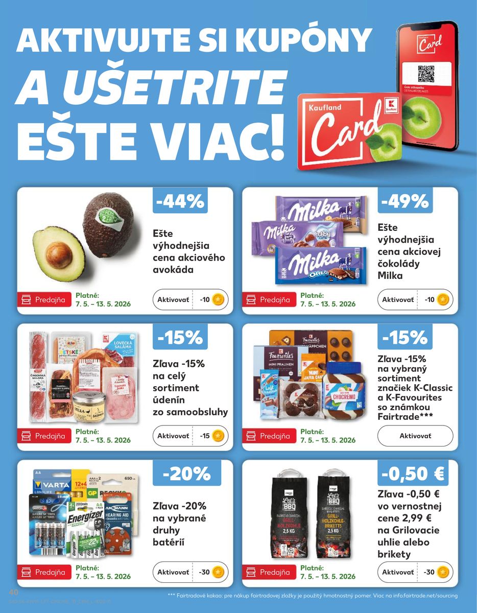 Kaufland catalog page 40 — 2026-05-07 to 2026-05-13
