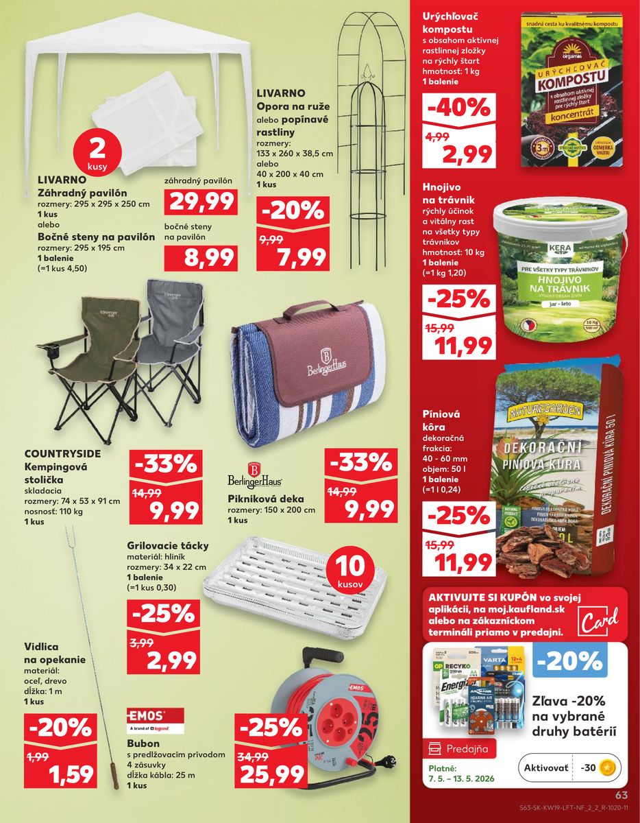Kaufland catalog page 63 — 2026-05-07 to 2026-05-13
