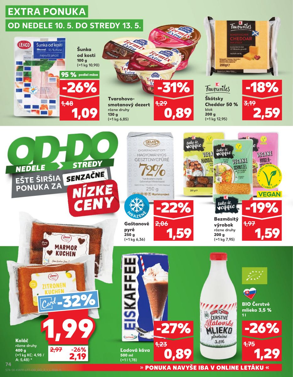 Kaufland catalog page 74 — 2026-05-07 to 2026-05-13