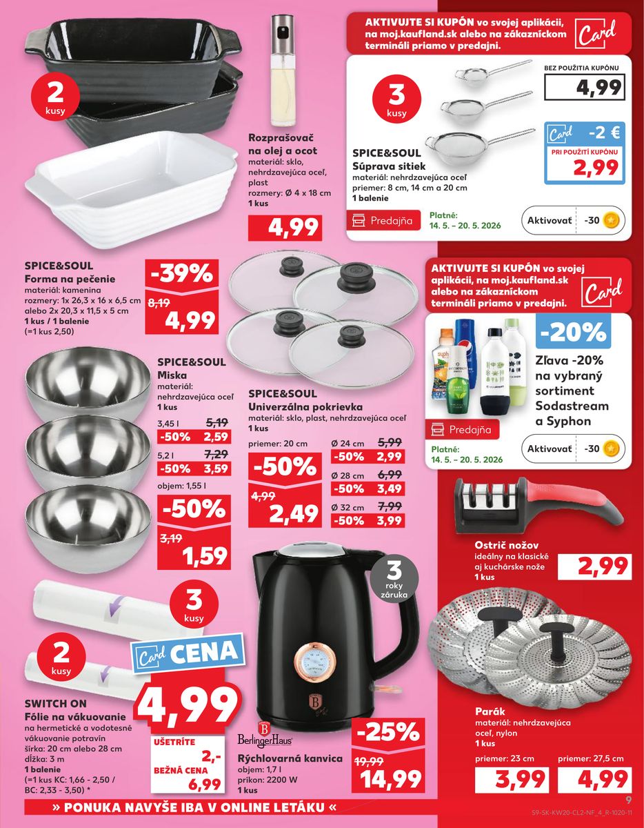 Kaufland catalog page 9 — 2026-05-14 to 2026-05-20