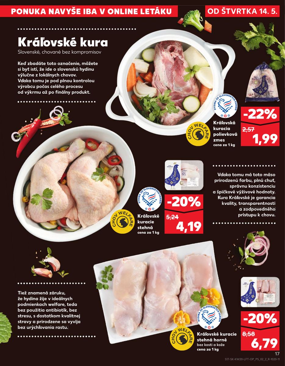 Kaufland catalog page 17 — 2026-05-14 to 2026-05-20