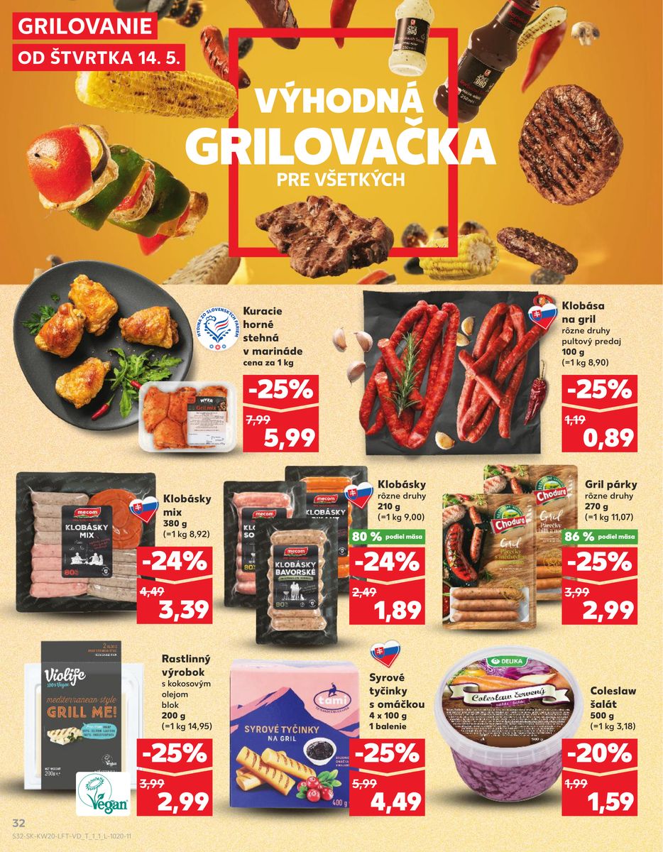 Kaufland catalog page 32 — 2026-05-14 to 2026-05-20