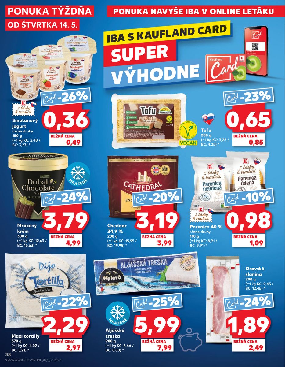Kaufland catalog page 38 — 2026-05-14 to 2026-05-20