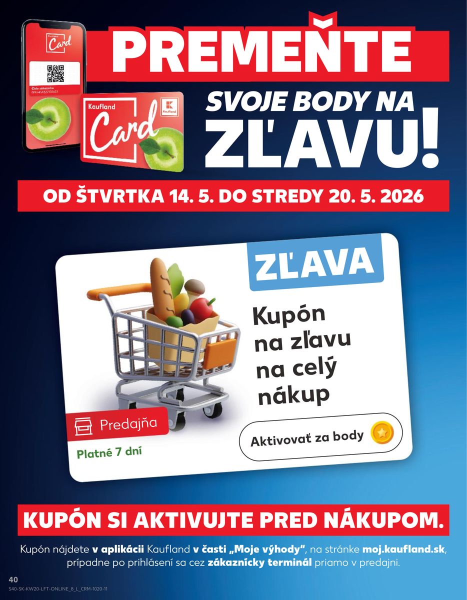 Kaufland catalog page 40 — 2026-05-14 to 2026-05-20