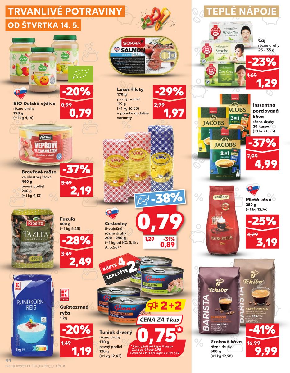 Kaufland catalog page 44 — 2026-05-14 to 2026-05-20