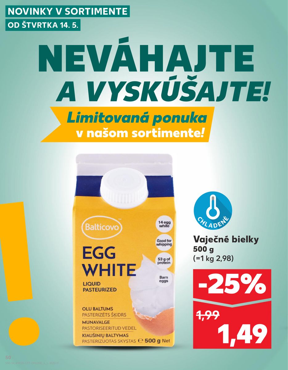 Kaufland catalog page 50 — 2026-05-14 to 2026-05-20