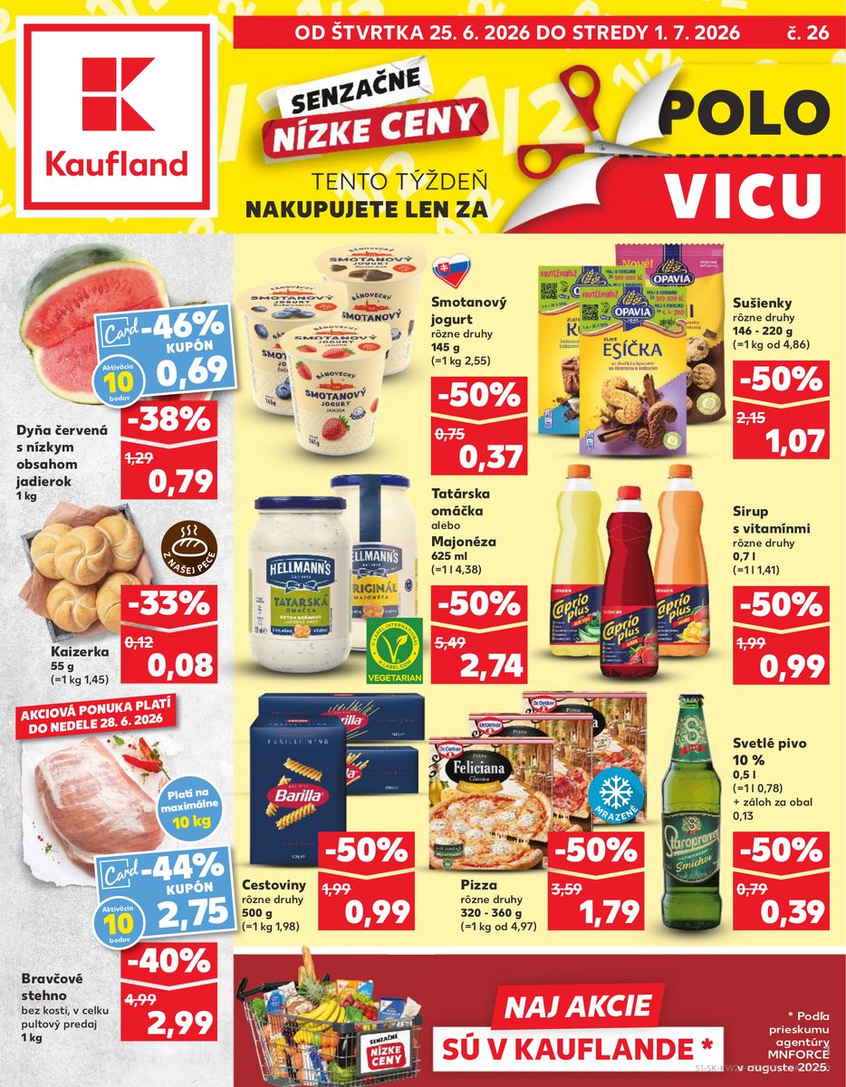 Kaufland catalog 2026-06-25 to 2026-07-01