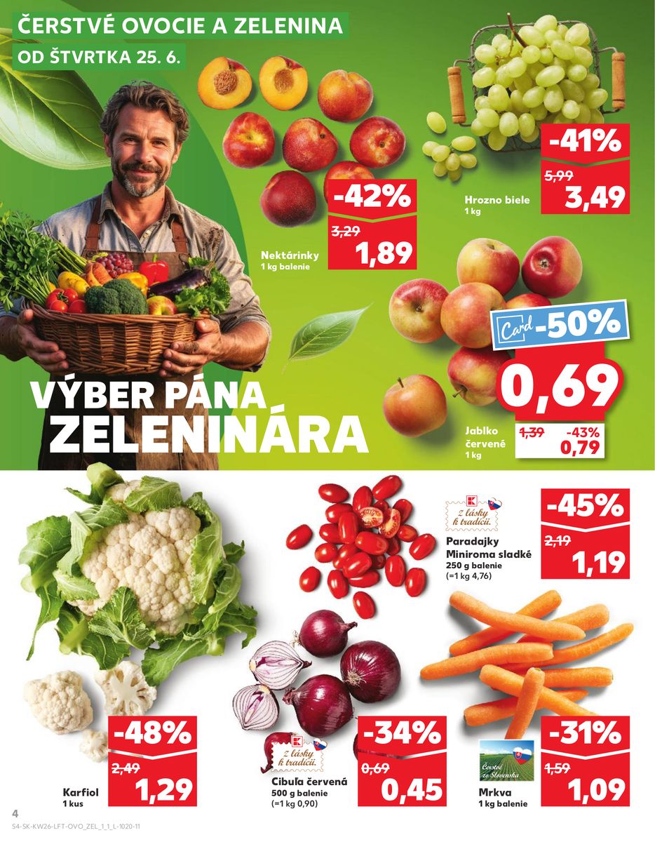 Kaufland catalog page 4 — 2026-06-25 to 2026-07-01