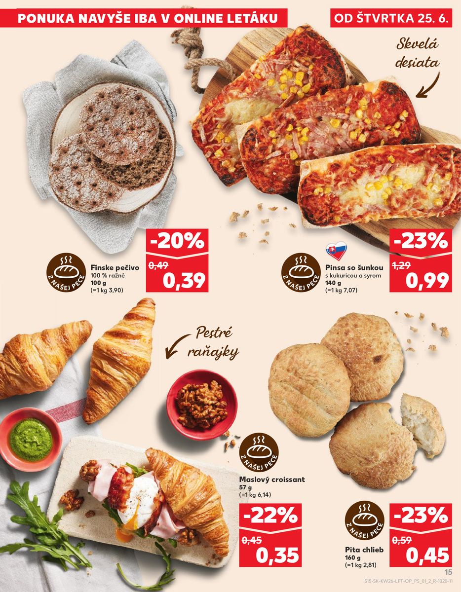 Kaufland catalog page 15 — 2026-06-25 to 2026-07-01