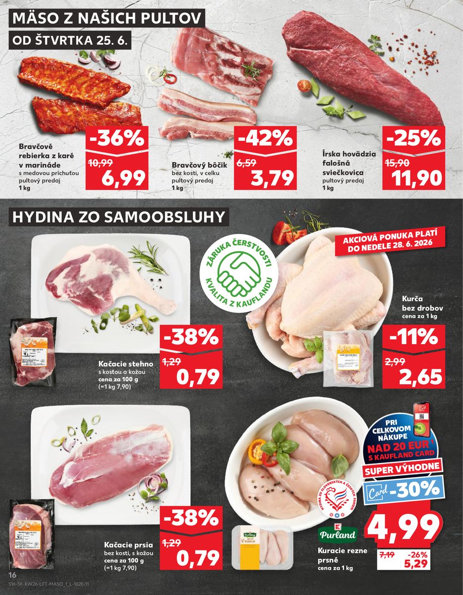 Kaufland catalog page 16 — 2026-06-25 to 2026-07-01