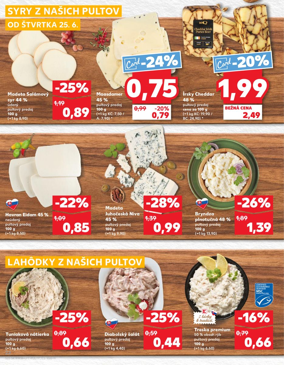 Kaufland catalog page 22 — 2026-06-25 to 2026-07-01