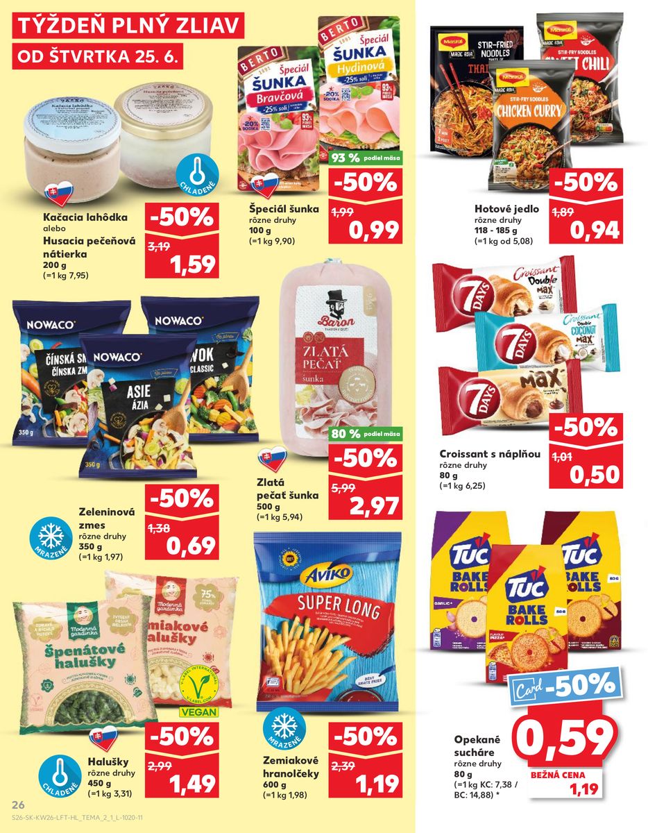 Kaufland catalog page 26 — 2026-06-25 to 2026-07-01