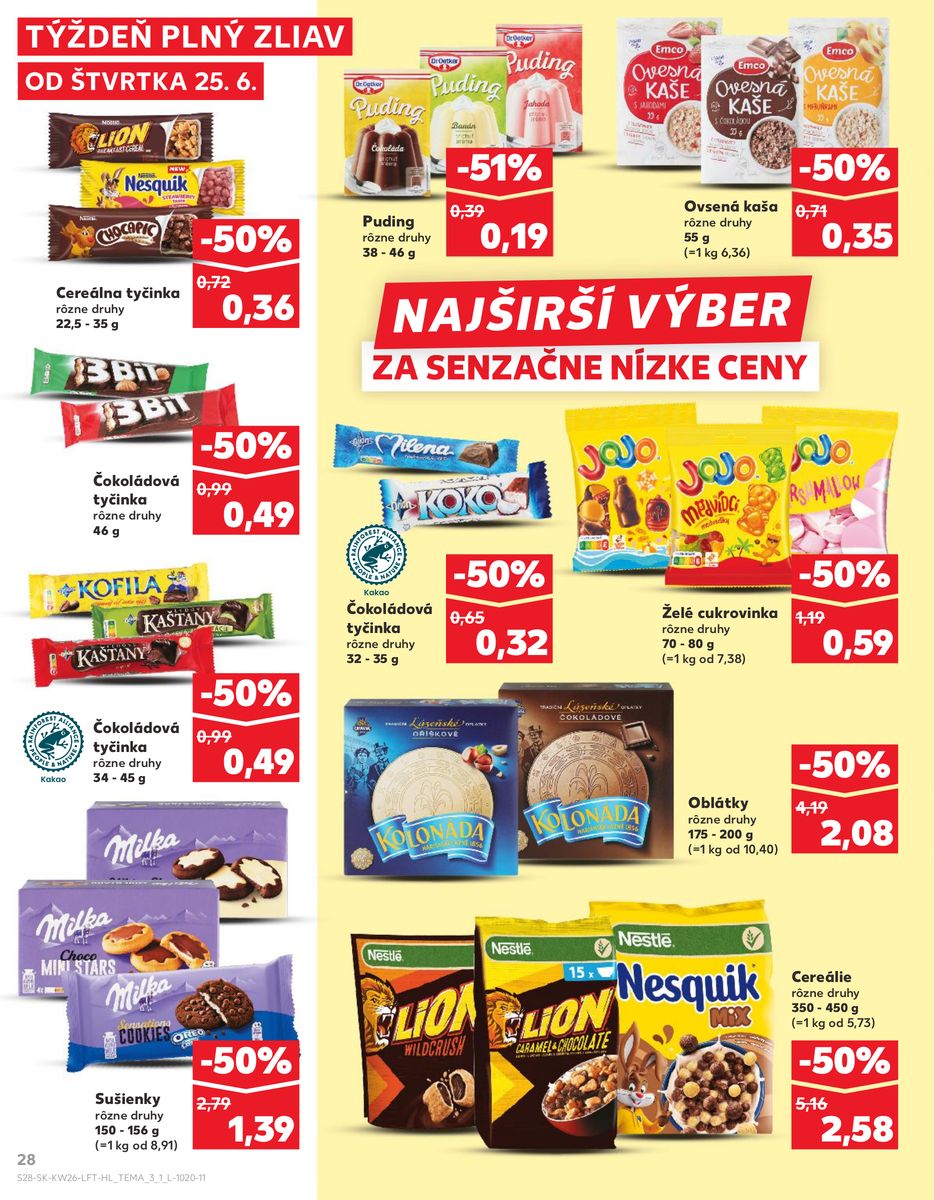 Kaufland catalog page 28 — 2026-06-25 to 2026-07-01