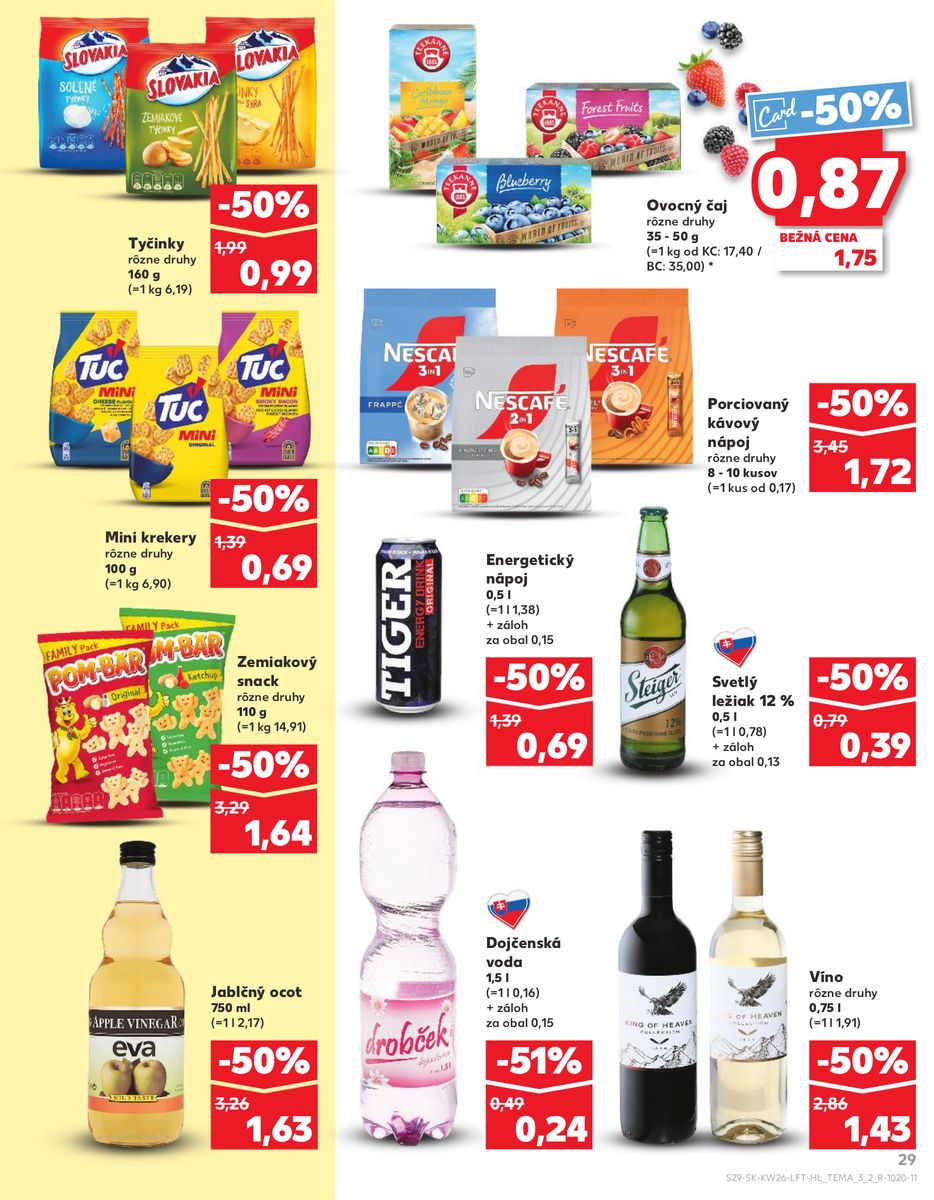 Kaufland catalog page 29 — 2026-06-25 to 2026-07-01