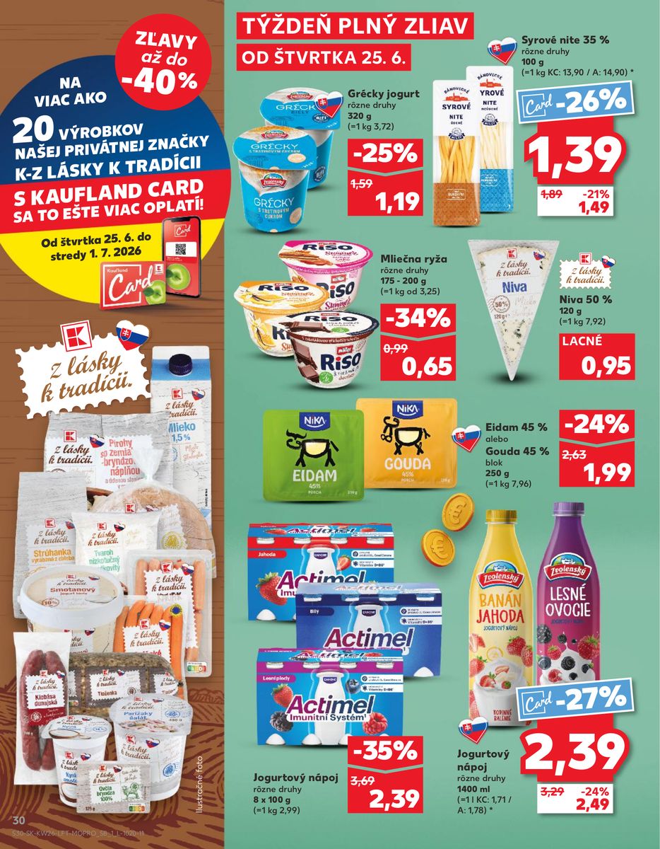 Kaufland catalog page 30 — 2026-06-25 to 2026-07-01