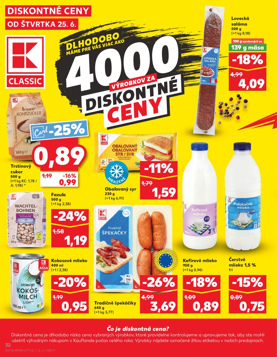 Kaufland catalog page 32 — 2026-06-25 to 2026-07-01