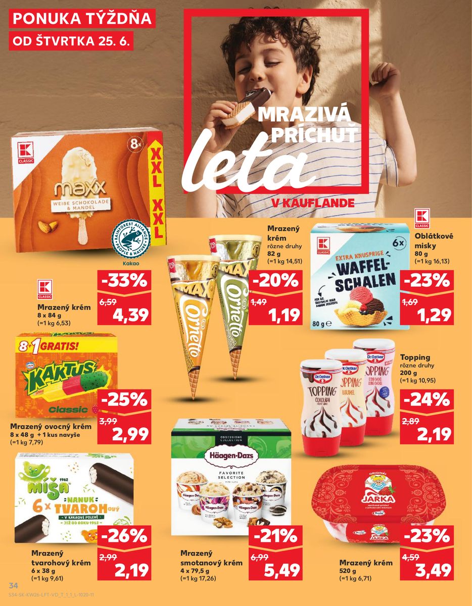 Kaufland catalog page 34 — 2026-06-25 to 2026-07-01