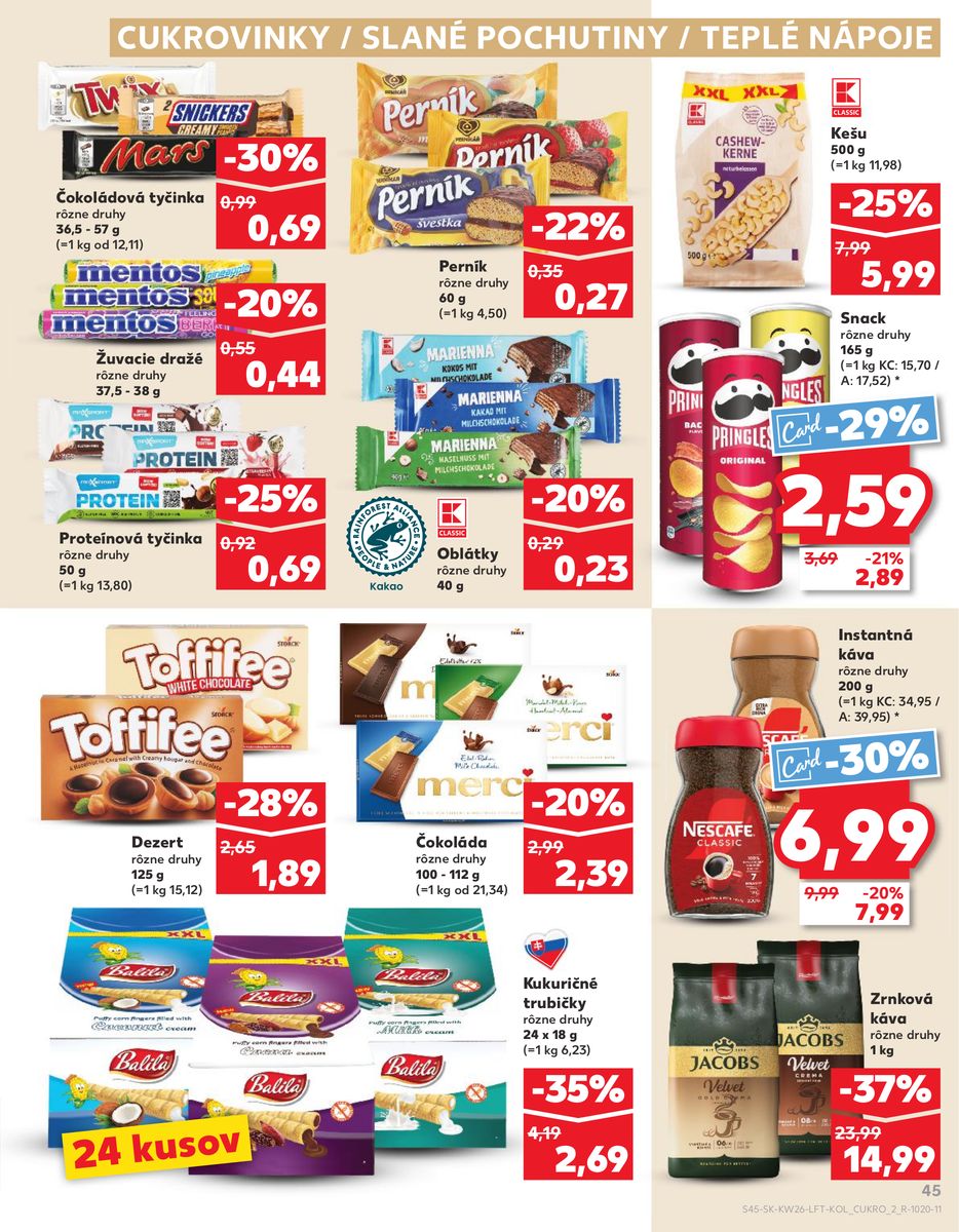 Kaufland catalog page 45 — 2026-06-25 to 2026-07-01