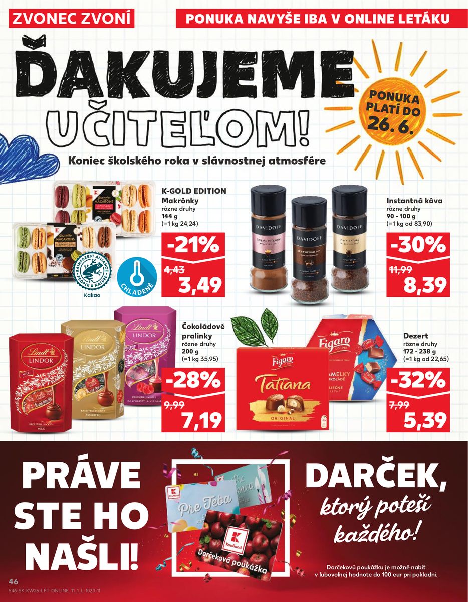 Kaufland catalog page 46 — 2026-06-25 to 2026-07-01