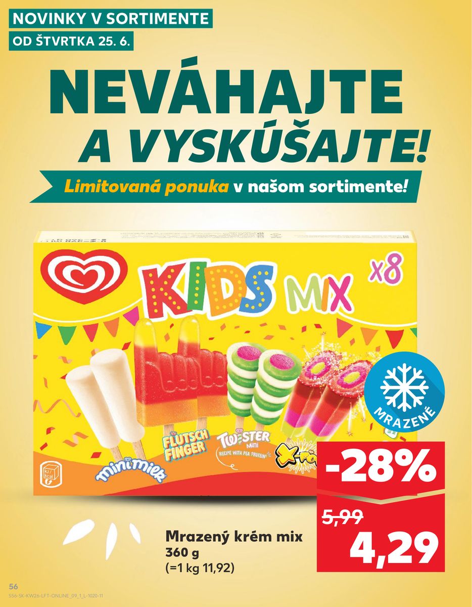 Kaufland catalog page 56 — 2026-06-25 to 2026-07-01