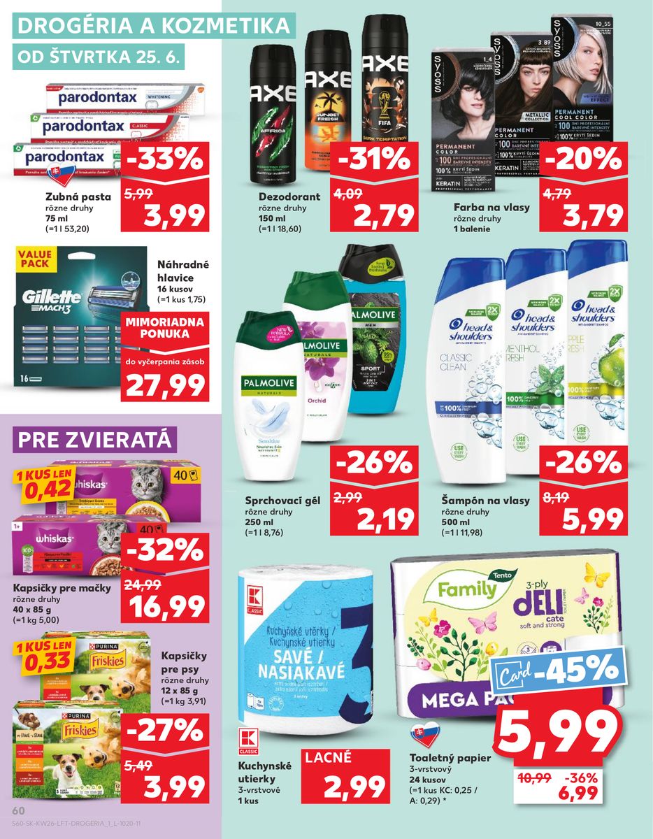 Kaufland catalog page 60 — 2026-06-25 to 2026-07-01