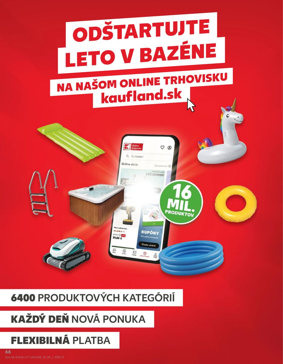 Kaufland catalog page 66 — 2026-06-25 to 2026-07-01