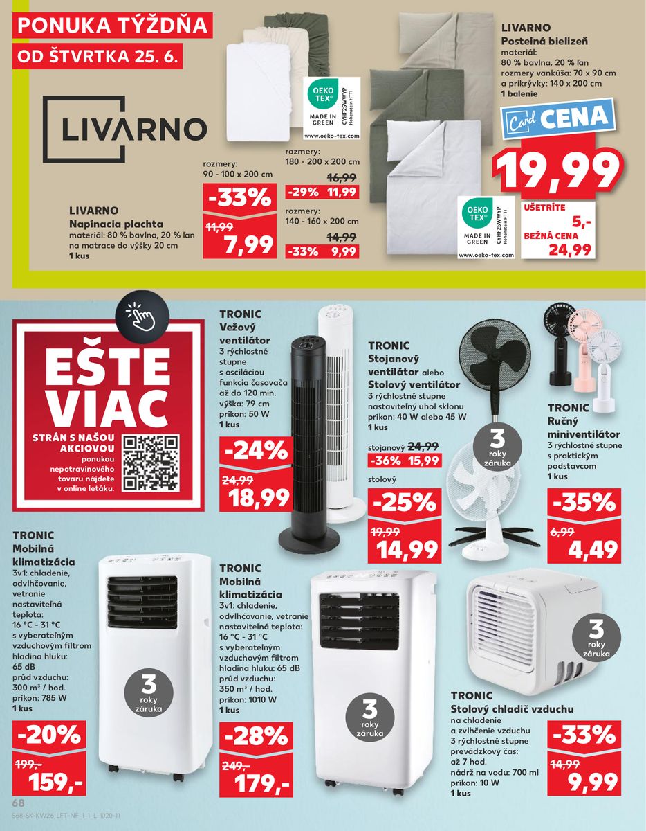 Kaufland catalog page 68 — 2026-06-25 to 2026-07-01