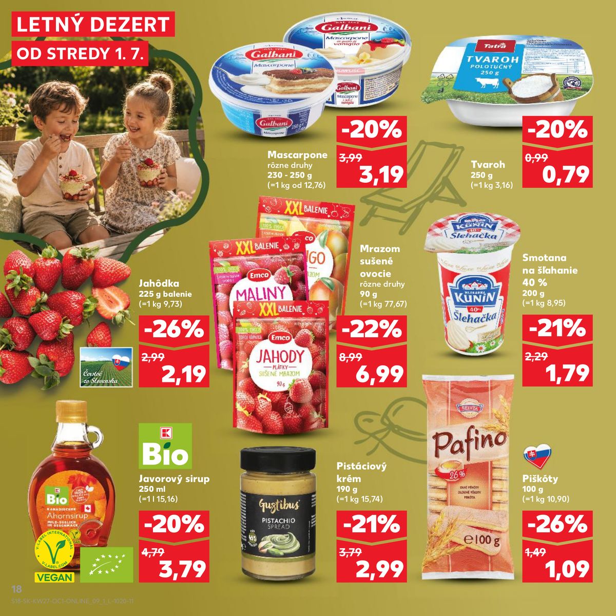 Kaufland catalog page 18 — 2026-07-01 to 2026-07-31