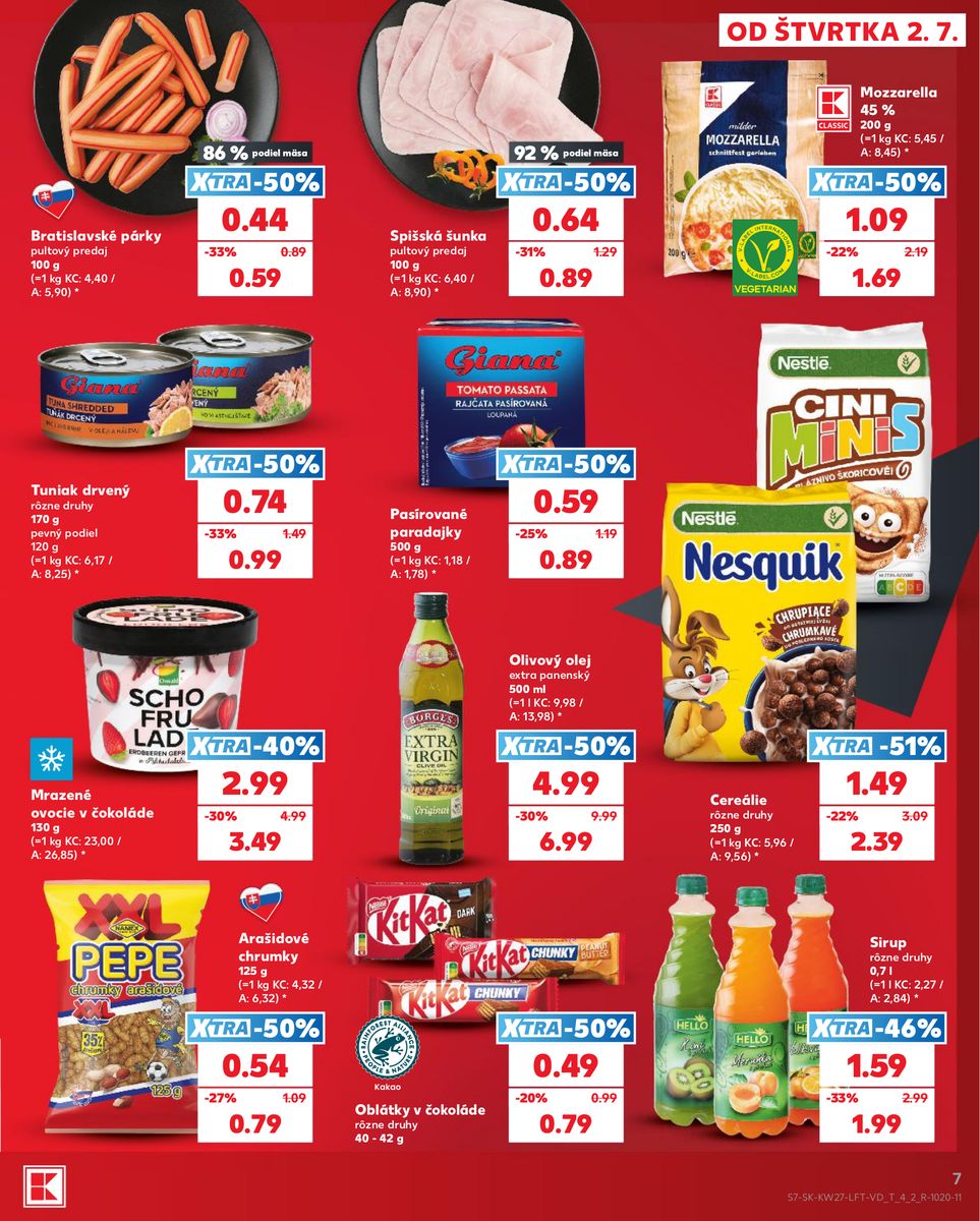 Kaufland catalog page 7 — 2026-07-02 to 2026-07-08
