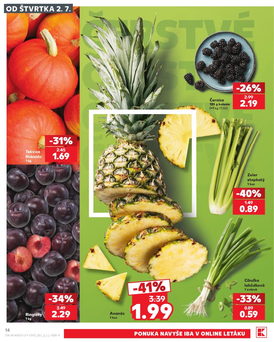 Kaufland catalog page 14 — 2026-07-02 to 2026-07-08