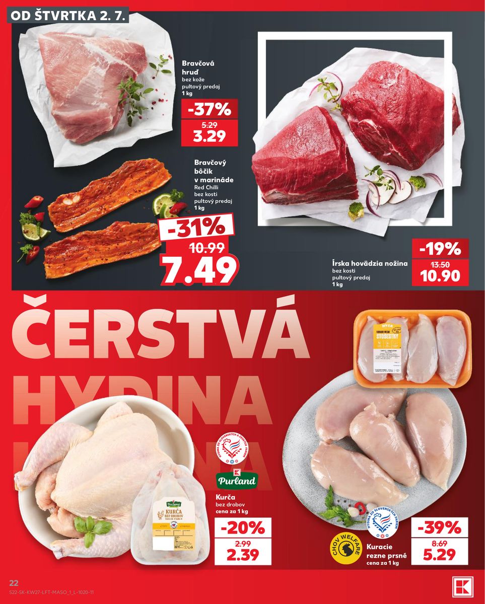 Kaufland catalog page 22 — 2026-07-02 to 2026-07-08