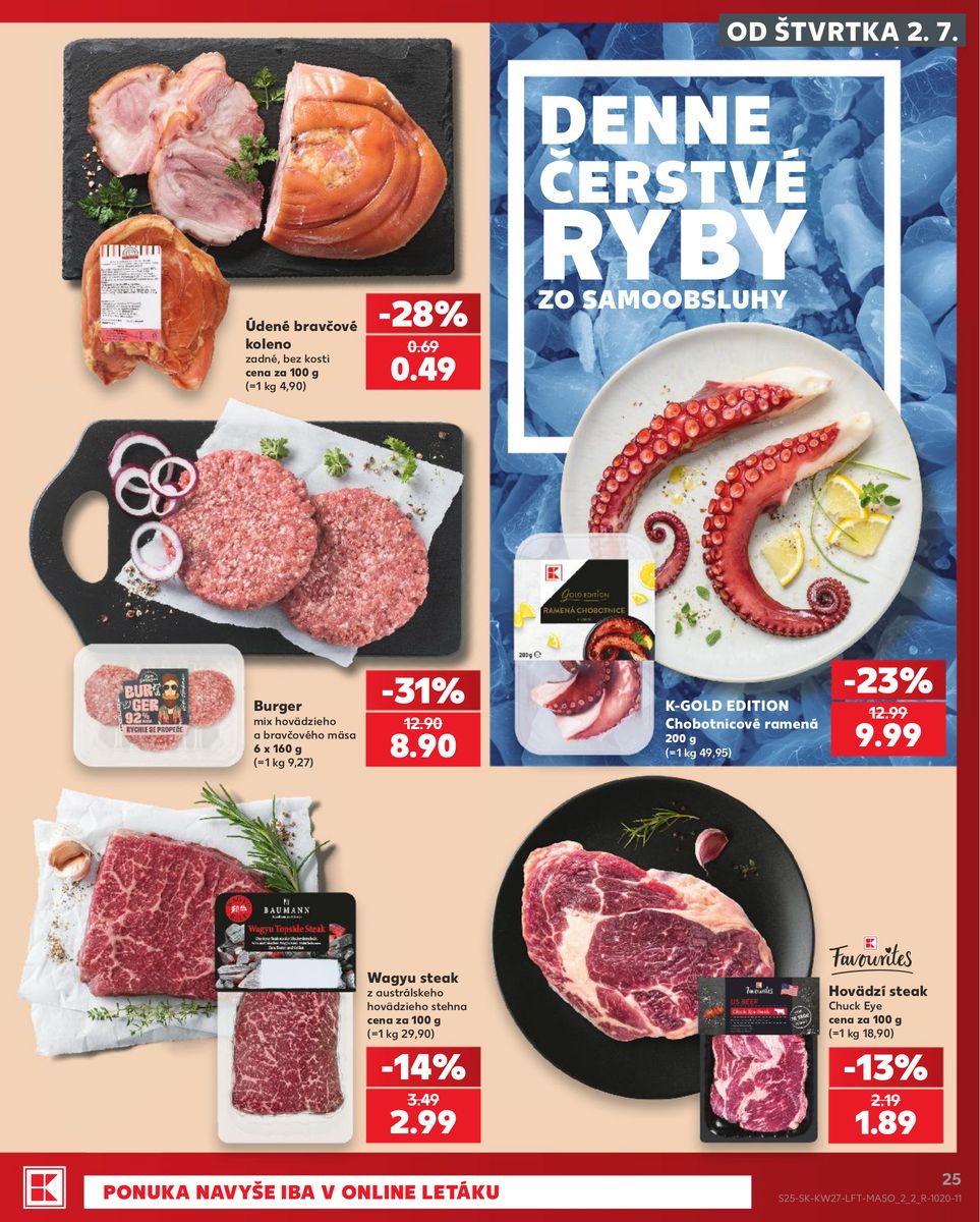 Kaufland catalog page 25 — 2026-07-02 to 2026-07-08