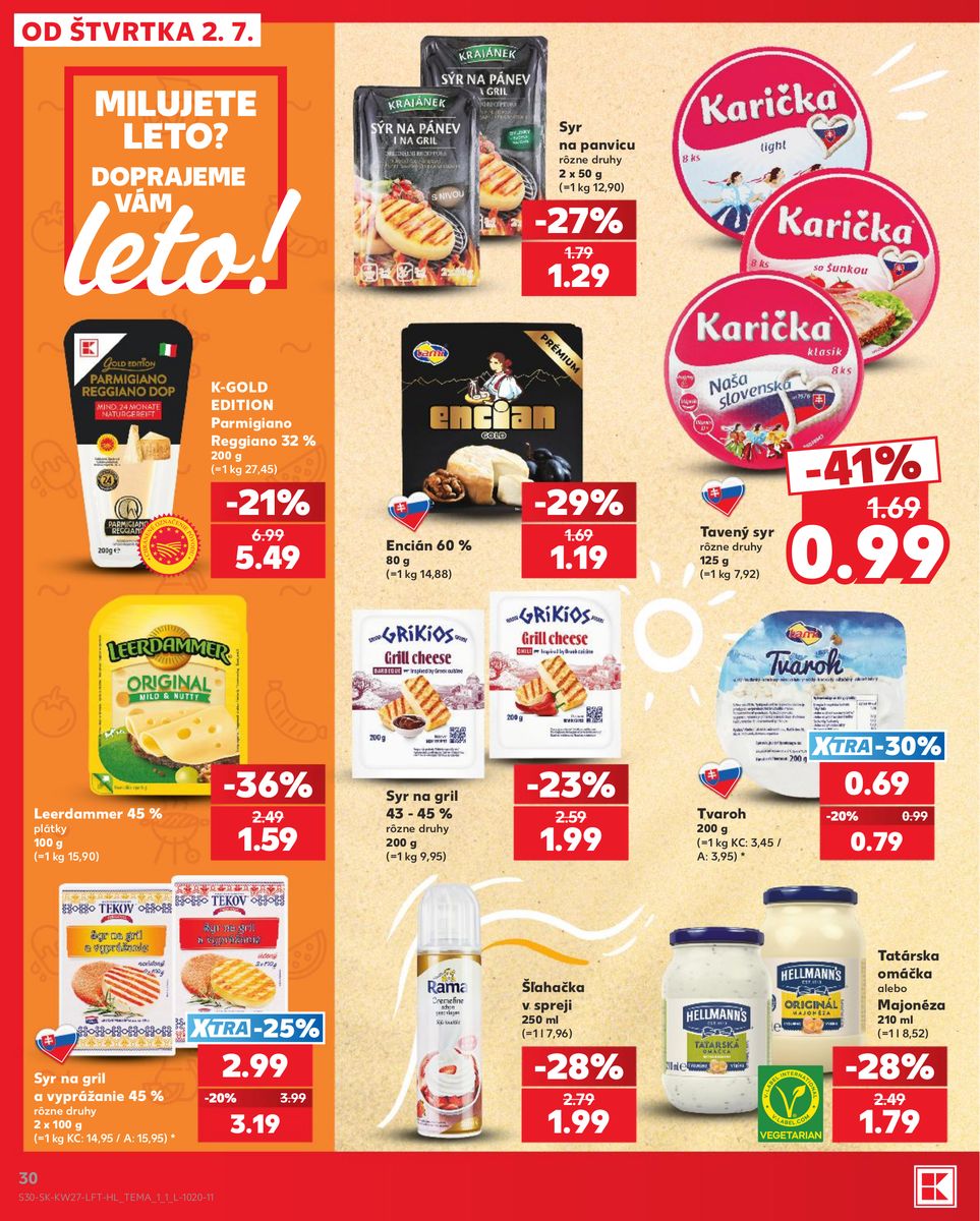 Kaufland catalog page 30 — 2026-07-02 to 2026-07-08