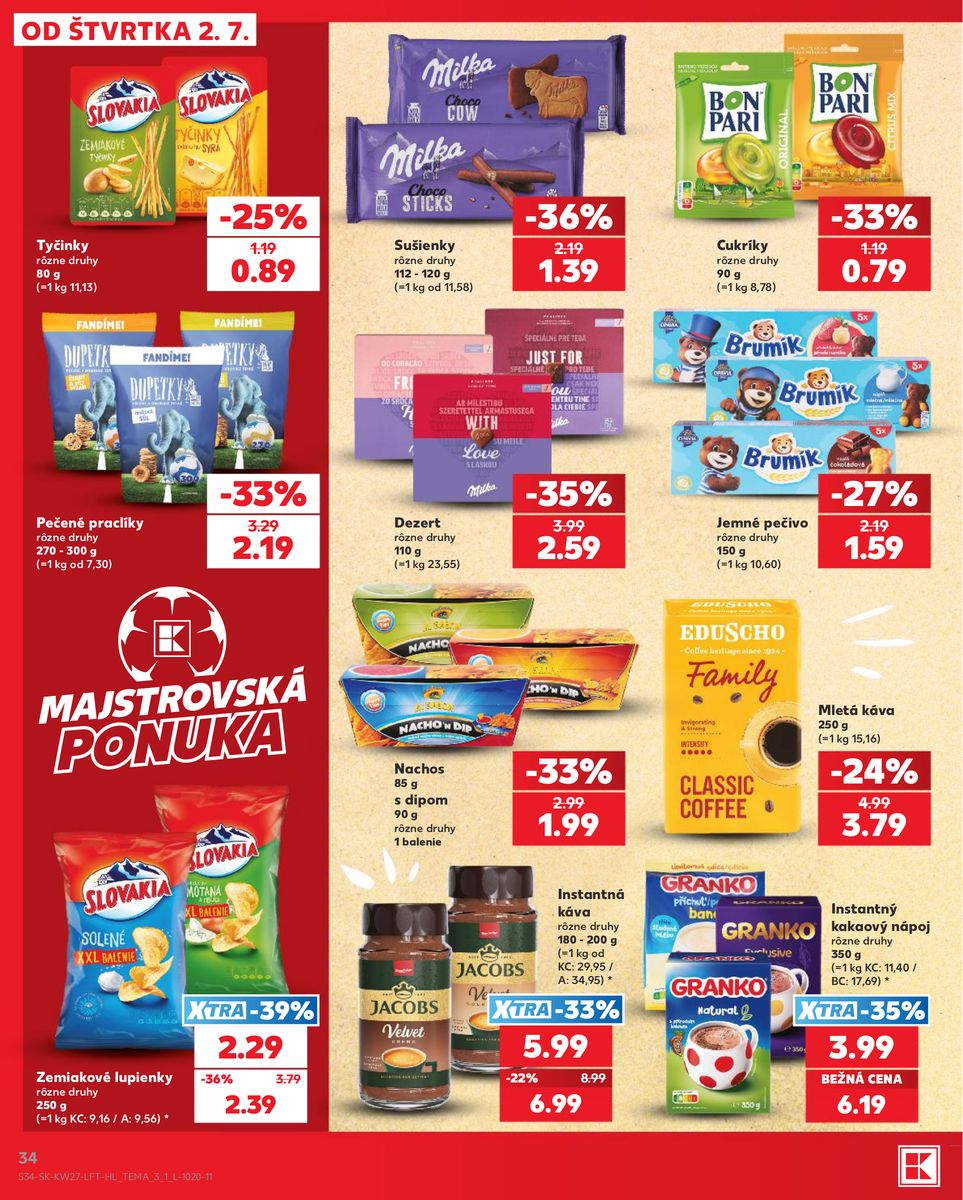 Kaufland catalog page 34 — 2026-07-02 to 2026-07-08