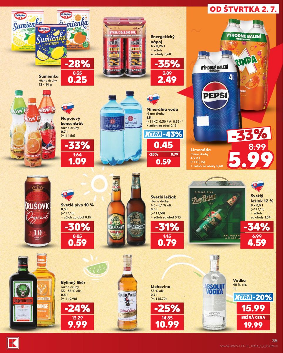 Kaufland catalog page 35 — 2026-07-02 to 2026-07-08