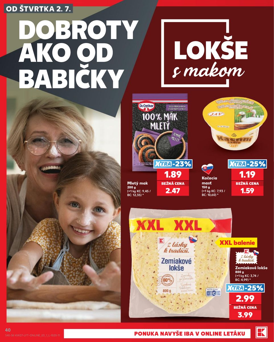 Kaufland catalog page 40 — 2026-07-02 to 2026-07-08